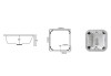 Nexus Hot Spa 88" x 88"